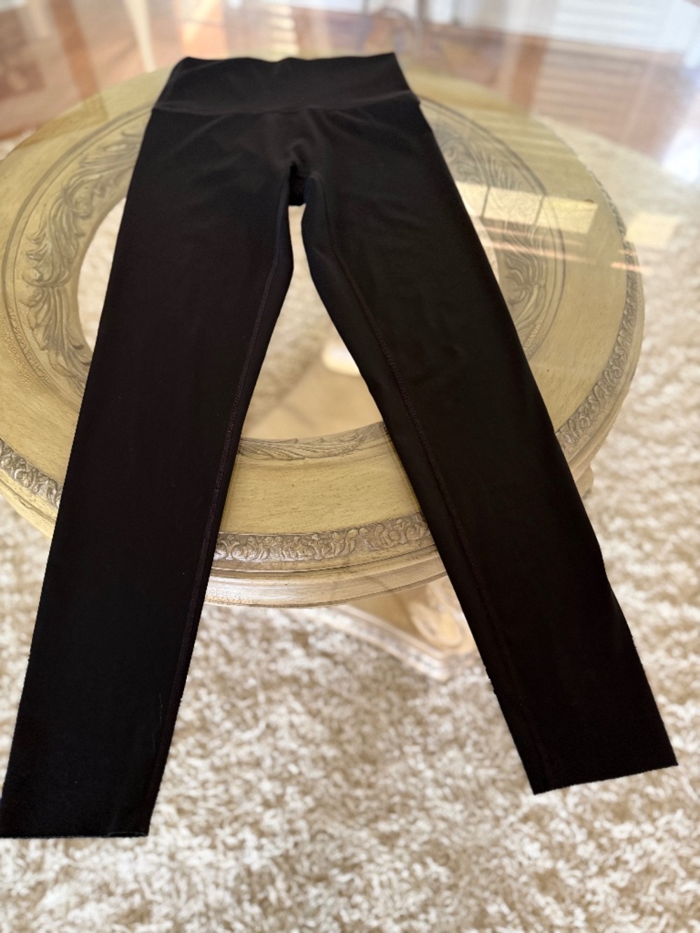 Offline by Aerie Black High Rise 7/8 Leggings Women’s M Stretch Athleisure